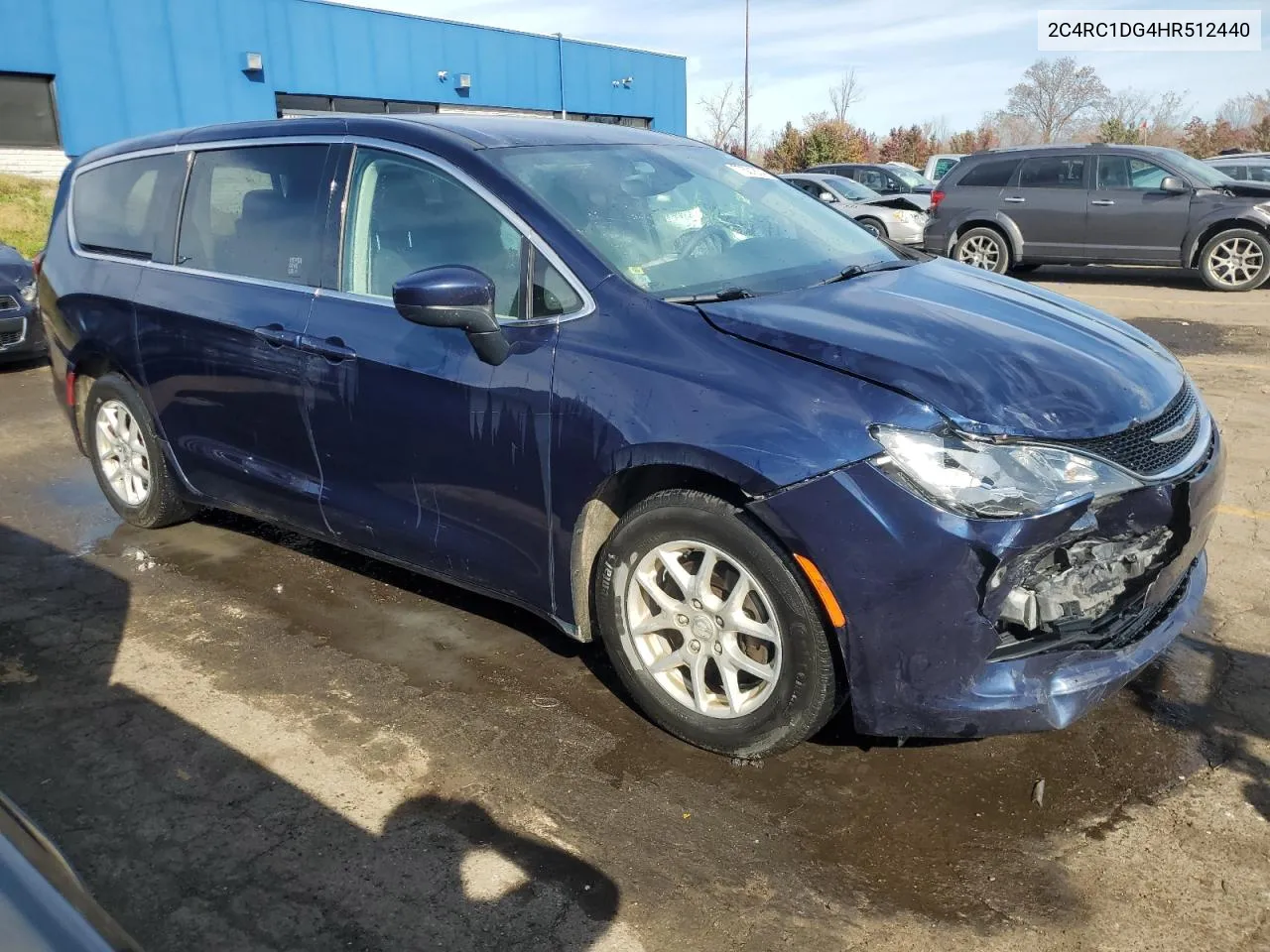 2017 Chrysler Pacifica Touring VIN: 2C4RC1DG4HR512440 Lot: 77501834