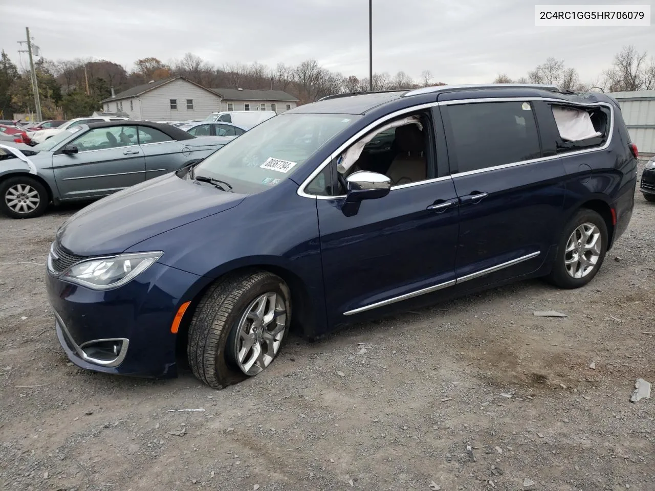 2017 Chrysler Pacifica Limited VIN: 2C4RC1GG5HR706079 Lot: 80367794