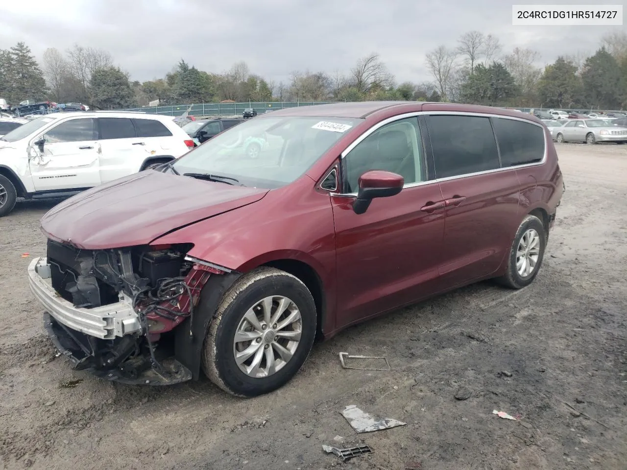 2017 Chrysler Pacifica Touring VIN: 2C4RC1DG1HR514727 Lot: 80446404