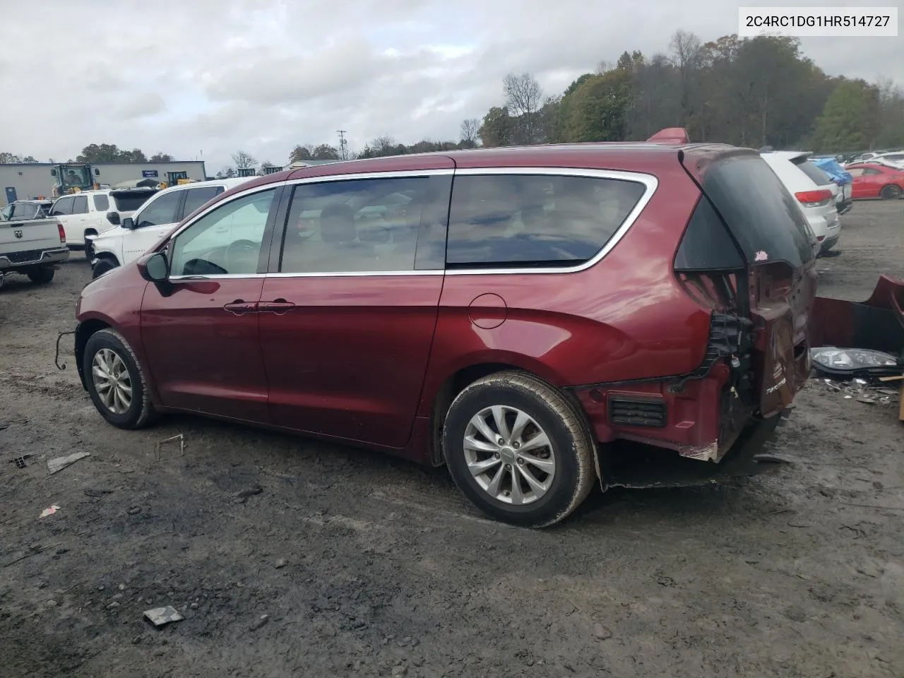 2017 Chrysler Pacifica Touring VIN: 2C4RC1DG1HR514727 Lot: 80446404