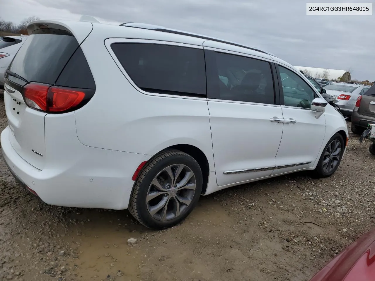 2017 Chrysler Pacifica Limited VIN: 2C4RC1GG3HR648005 Lot: 80633934