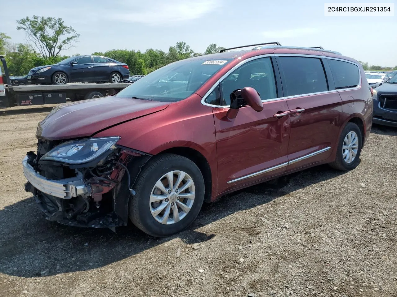 2C4RC1BGXJR291354 2018 Chrysler Pacifica Touring L