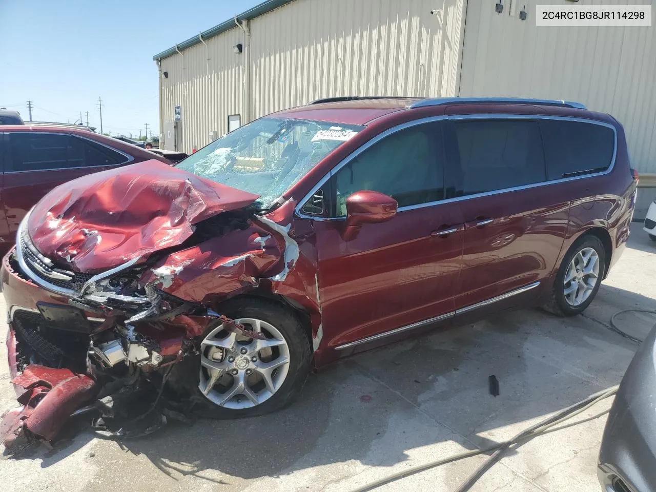 2C4RC1BG8JR114298 2018 Chrysler Pacifica Touring L