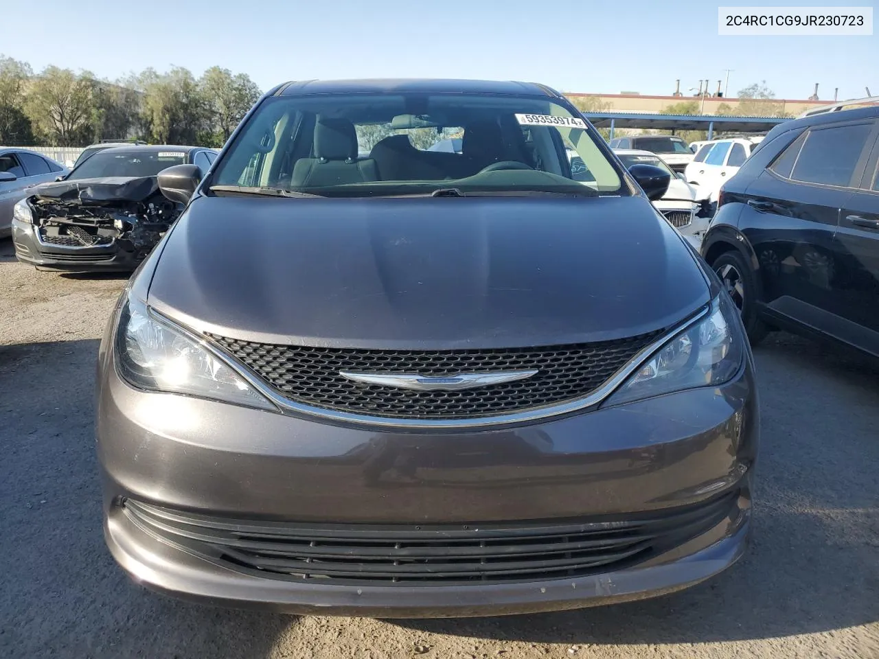 2018 Chrysler Pacifica Lx VIN: 2C4RC1CG9JR230723 Lot: 59353974