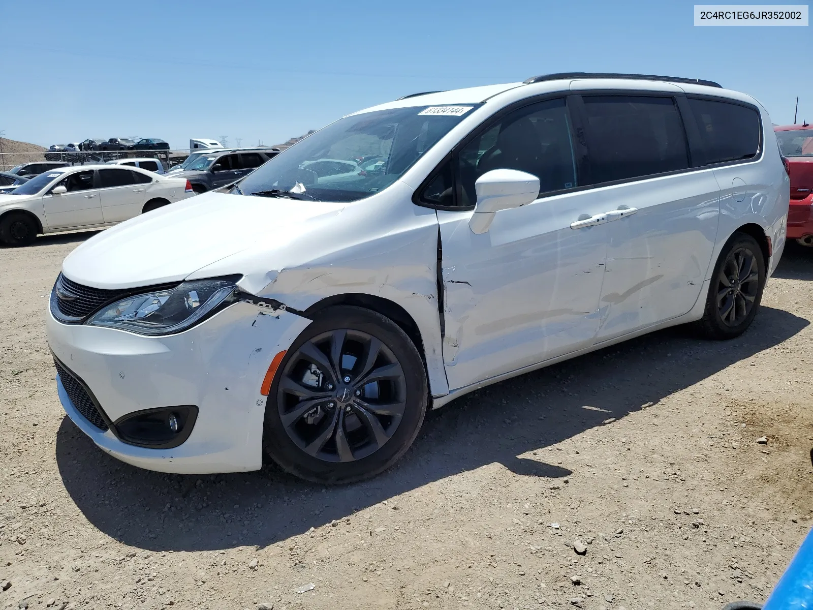 2018 Chrysler Pacifica Touring L Plus VIN: 2C4RC1EG6JR352002 Lot: 61334144