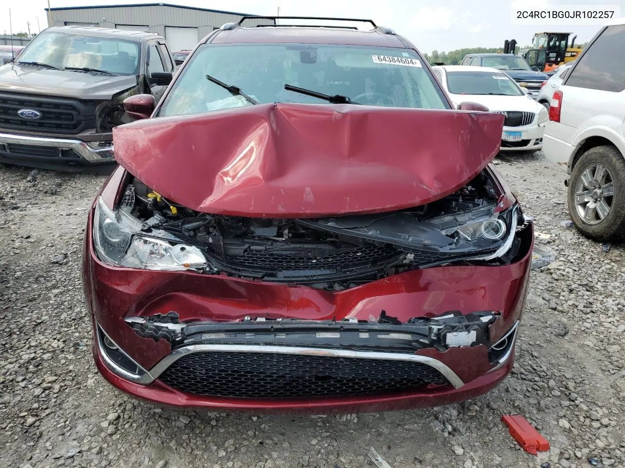 2C4RC1BG0JR102257 2018 Chrysler Pacifica Touring L