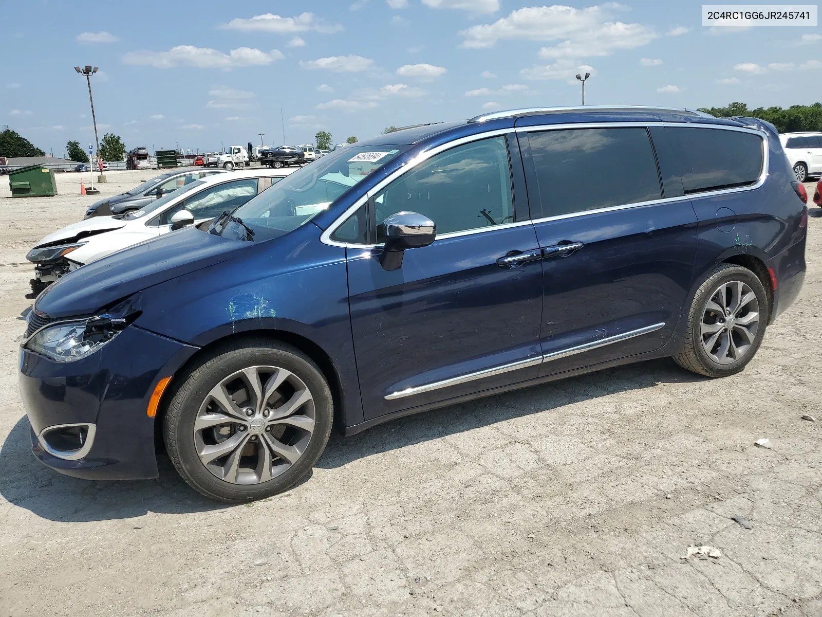 2018 Chrysler Pacifica Limited VIN: 2C4RC1GG6JR245741 Lot: 64605694