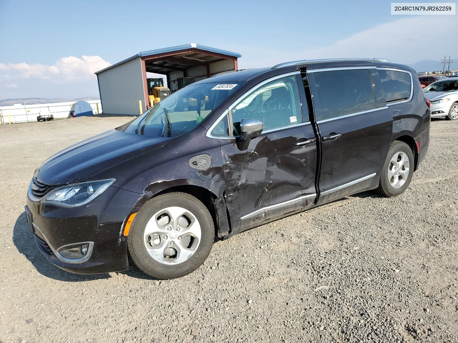 2018 Chrysler Pacifica Hybrid Limited VIN: 2C4RC1N79JR262259 Lot: 64847624