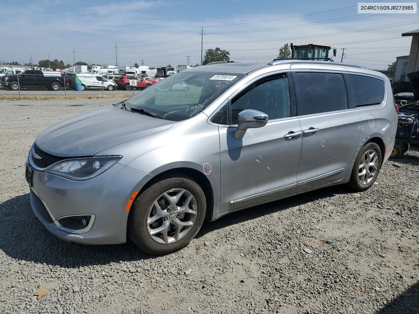 2C4RC1GG9JR273985 2018 Chrysler Pacifica Limited