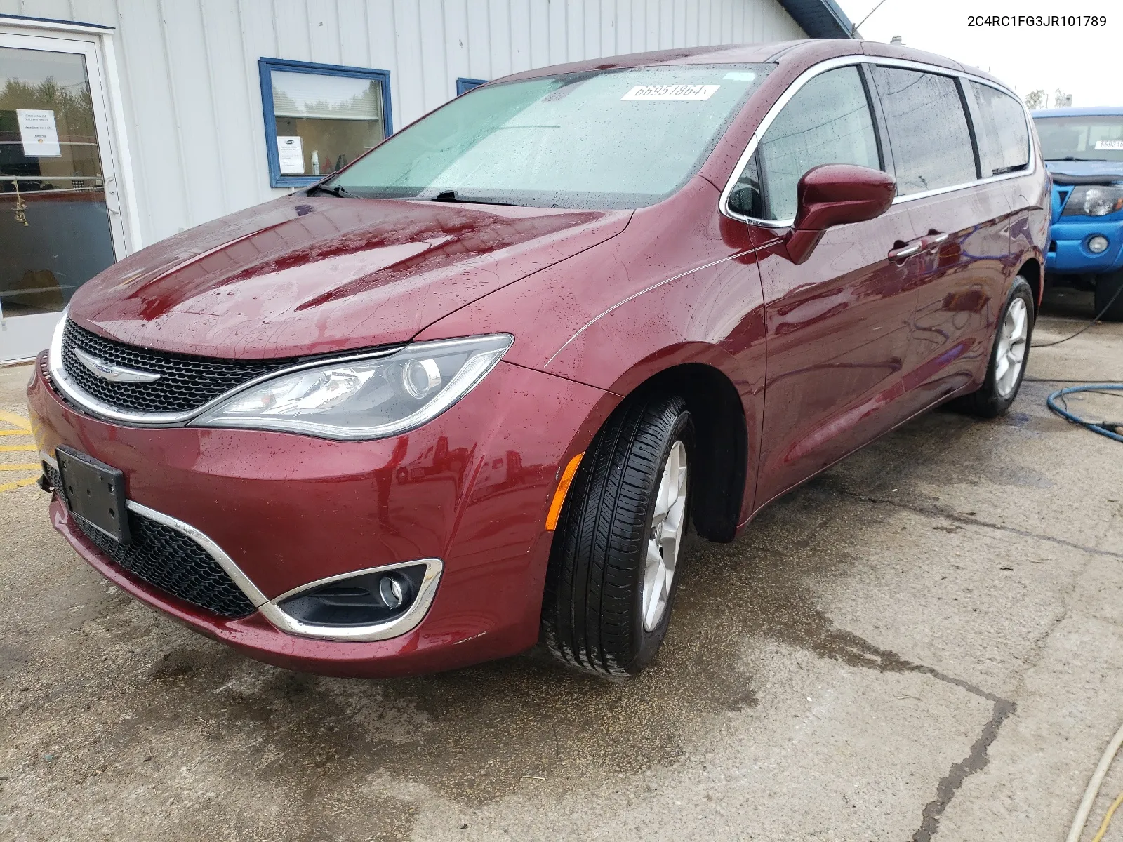 2018 Chrysler Pacifica Touring Plus VIN: 2C4RC1FG3JR101789 Lot: 66951864