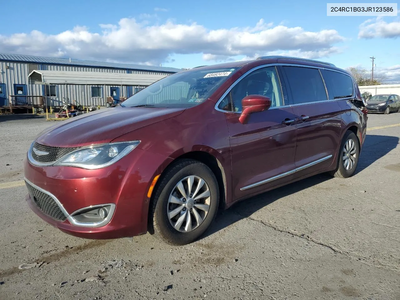 2018 Chrysler Pacifica Touring L VIN: 2C4RC1BG3JR123586 Lot: 68482474