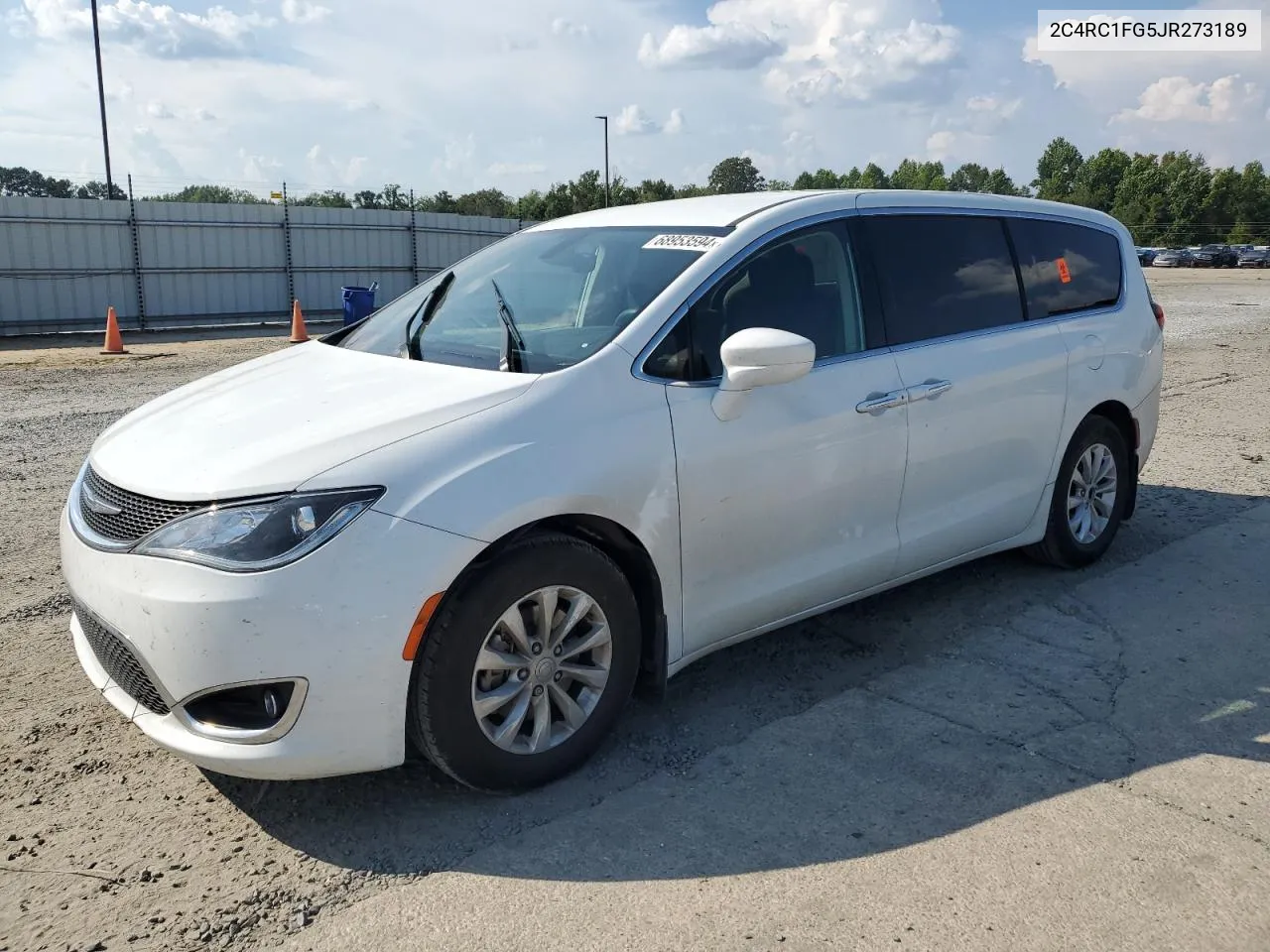 2018 Chrysler Pacifica Touring Plus VIN: 2C4RC1FG5JR273189 Lot: 68953594