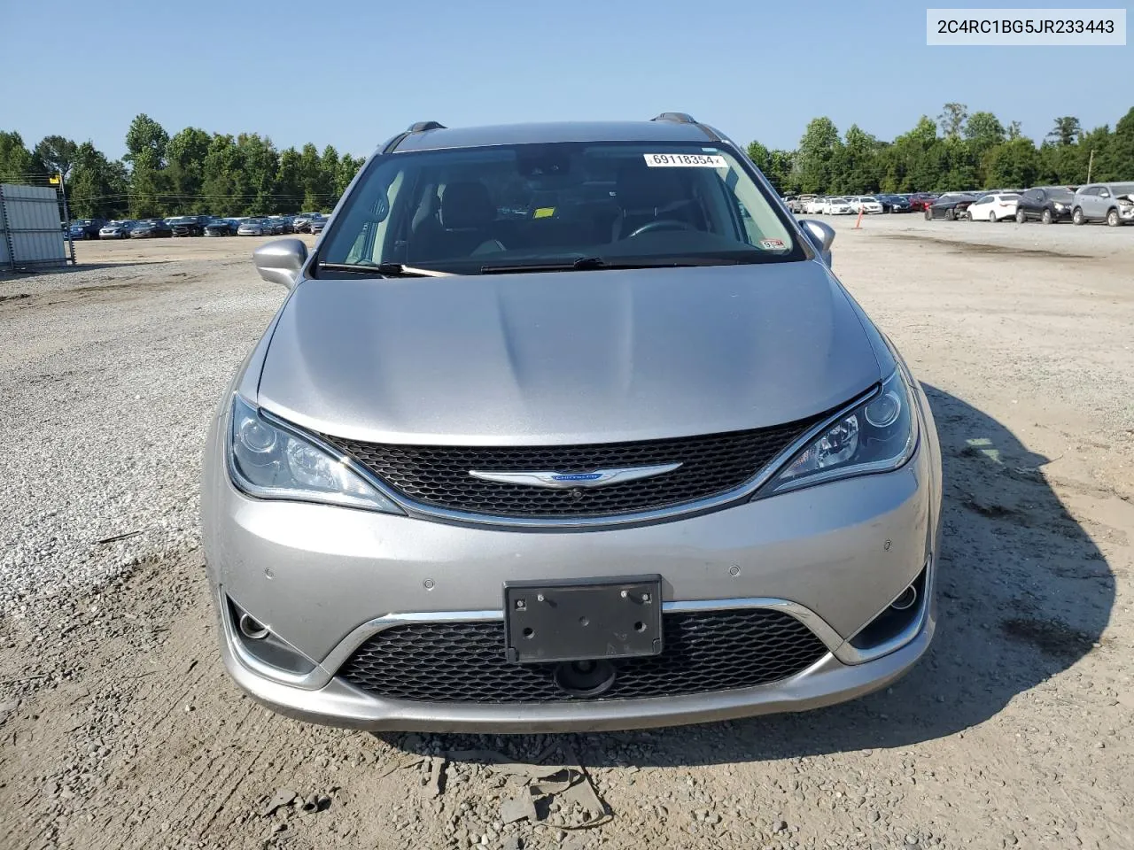 2C4RC1BG5JR233443 2018 Chrysler Pacifica Touring L