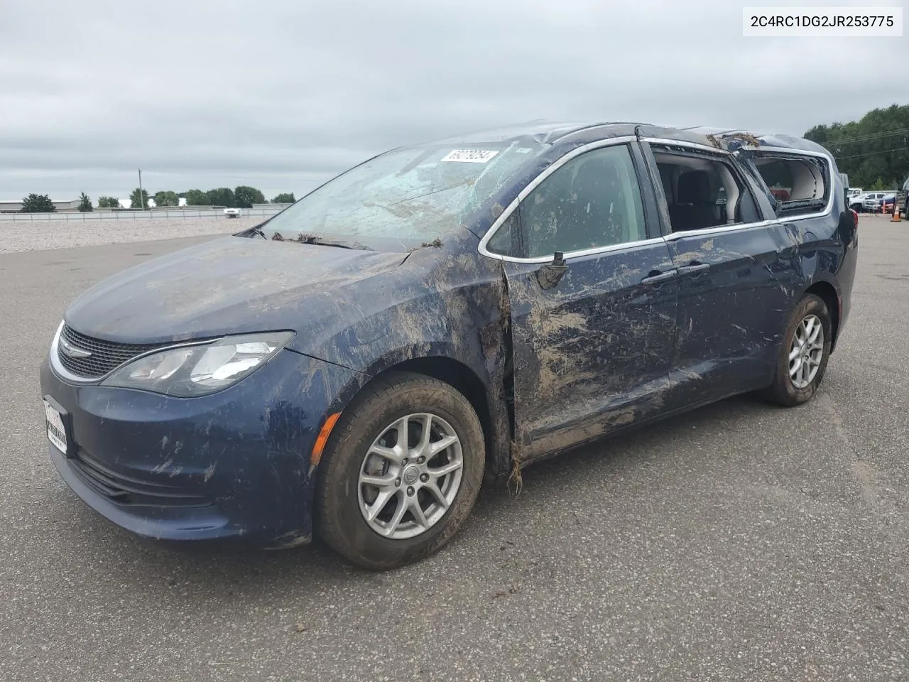 2018 Chrysler Pacifica Touring VIN: 2C4RC1DG2JR253775 Lot: 69279254