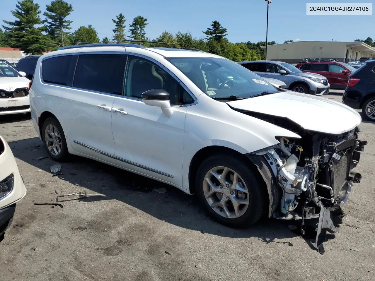 2018 Chrysler Pacifica Limited VIN: 2C4RC1GG4JR274106 Lot: 69467754