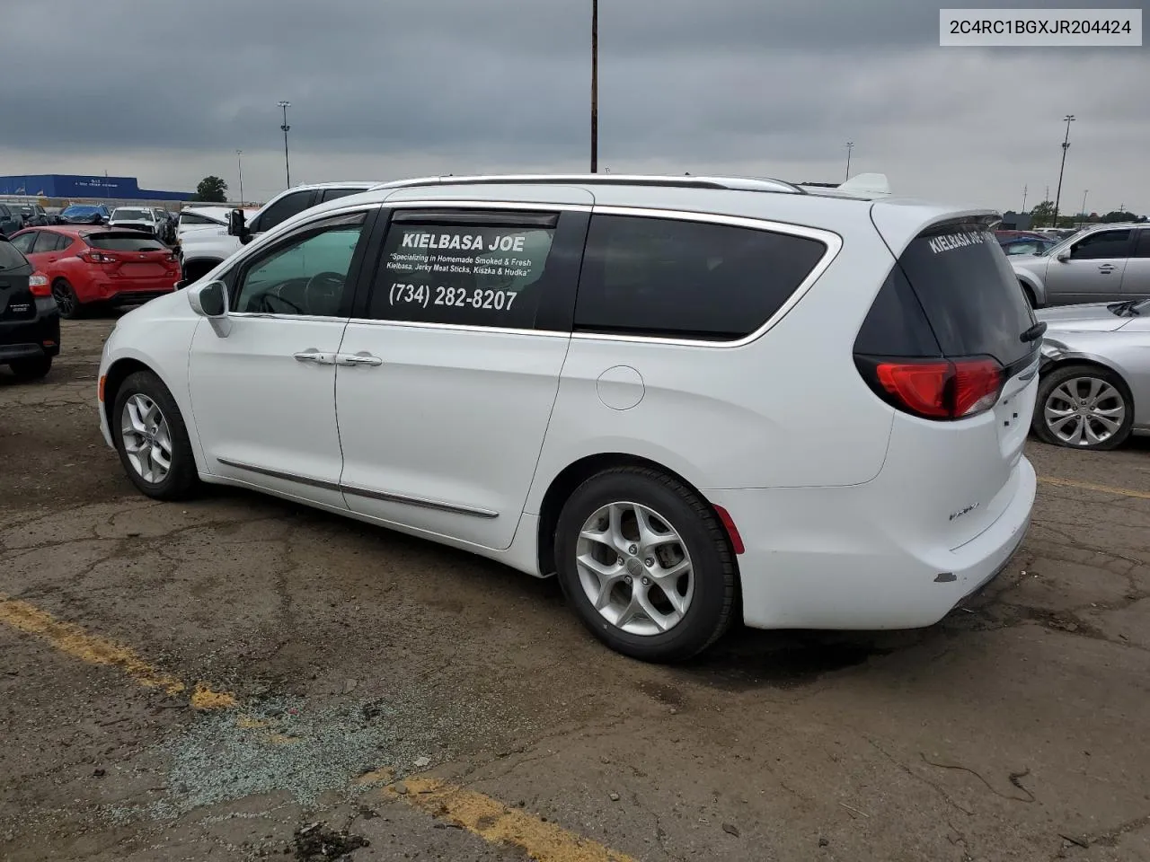 2018 Chrysler Pacifica Touring L VIN: 2C4RC1BGXJR204424 Lot: 69569814