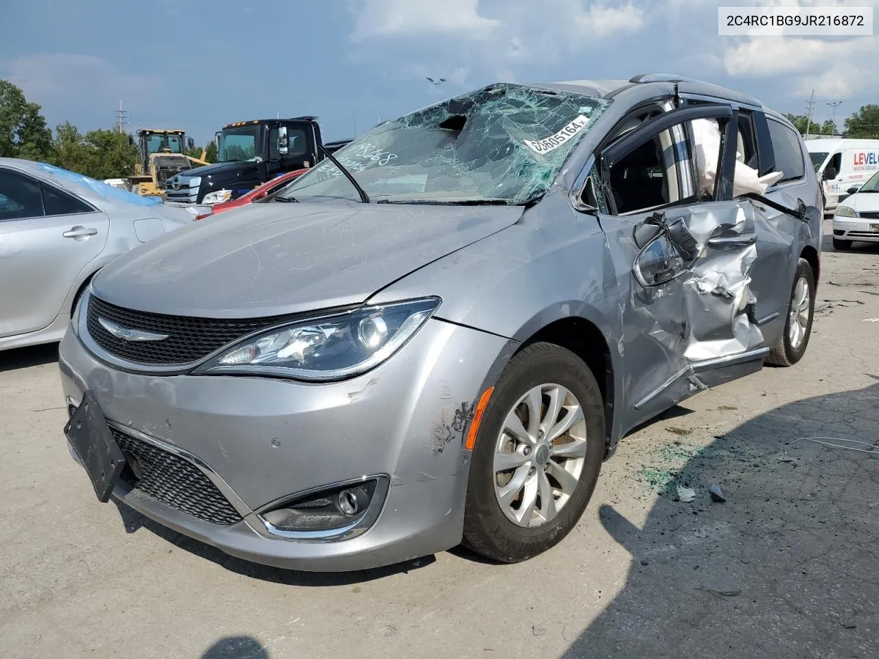 2018 Chrysler Pacifica Touring L VIN: 2C4RC1BG9JR216872 Lot: 69605164