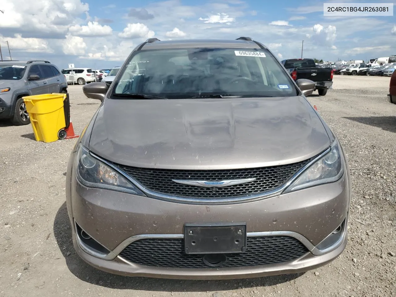 2C4RC1BG4JR263081 2018 Chrysler Pacifica Touring L