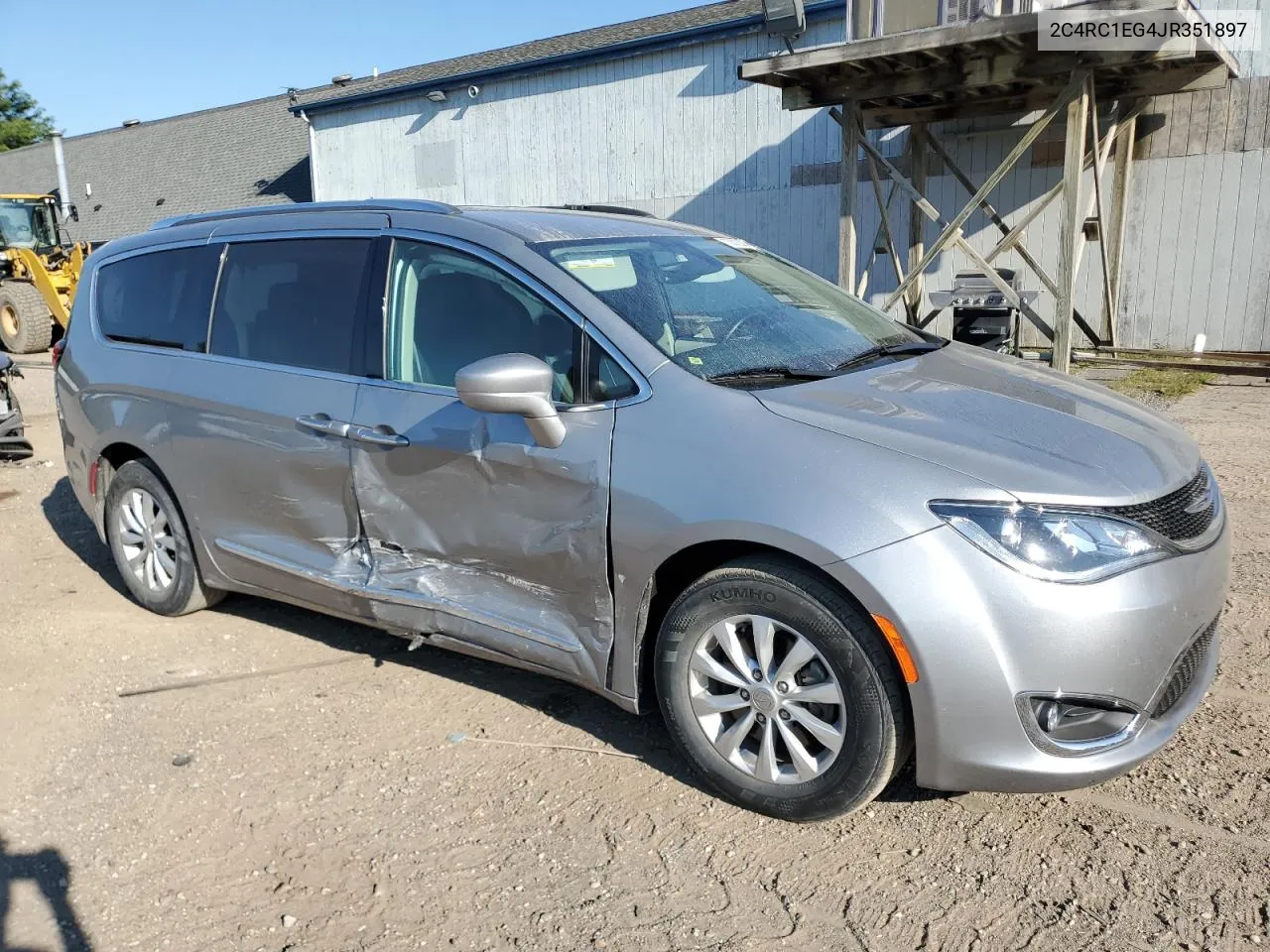 2018 Chrysler Pacifica Touring L Plus VIN: 2C4RC1EG4JR351897 Lot: 70010294