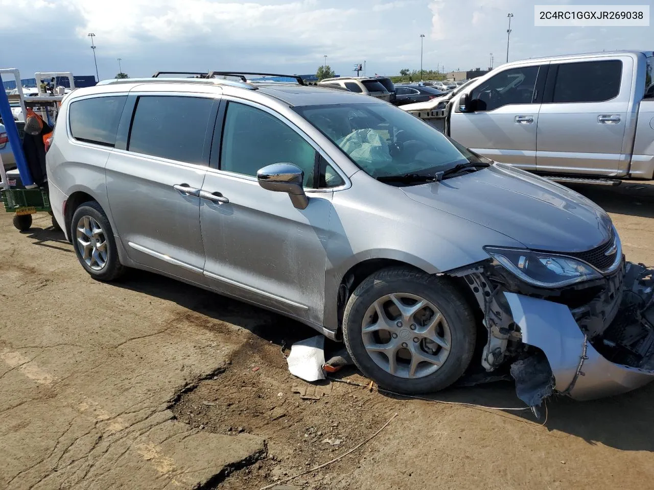 2018 Chrysler Pacifica Limited VIN: 2C4RC1GGXJR269038 Lot: 70416074