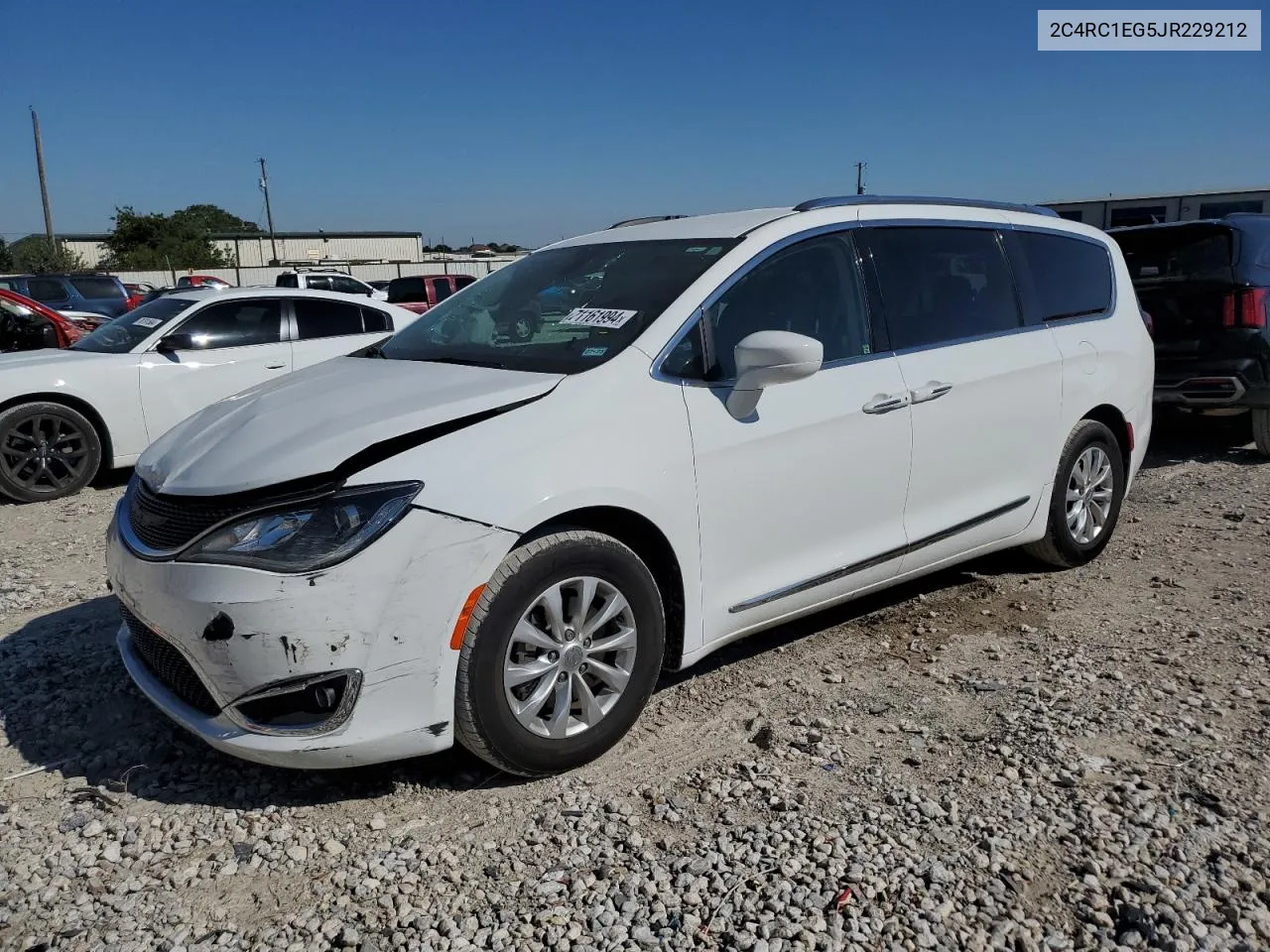 2018 Chrysler Pacifica Touring L Plus VIN: 2C4RC1EG5JR229212 Lot: 71161994