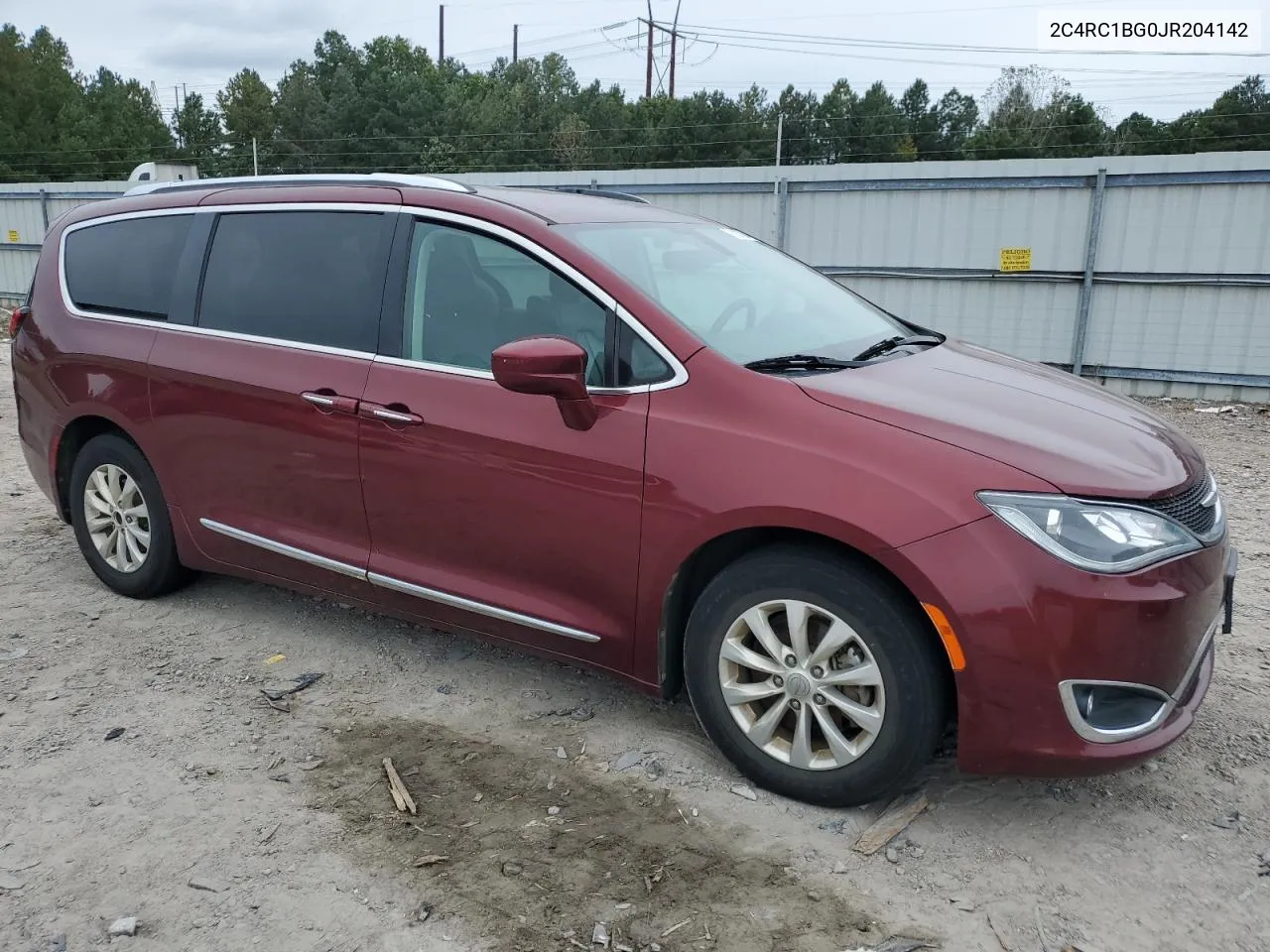 2C4RC1BG0JR204142 2018 Chrysler Pacifica Touring L