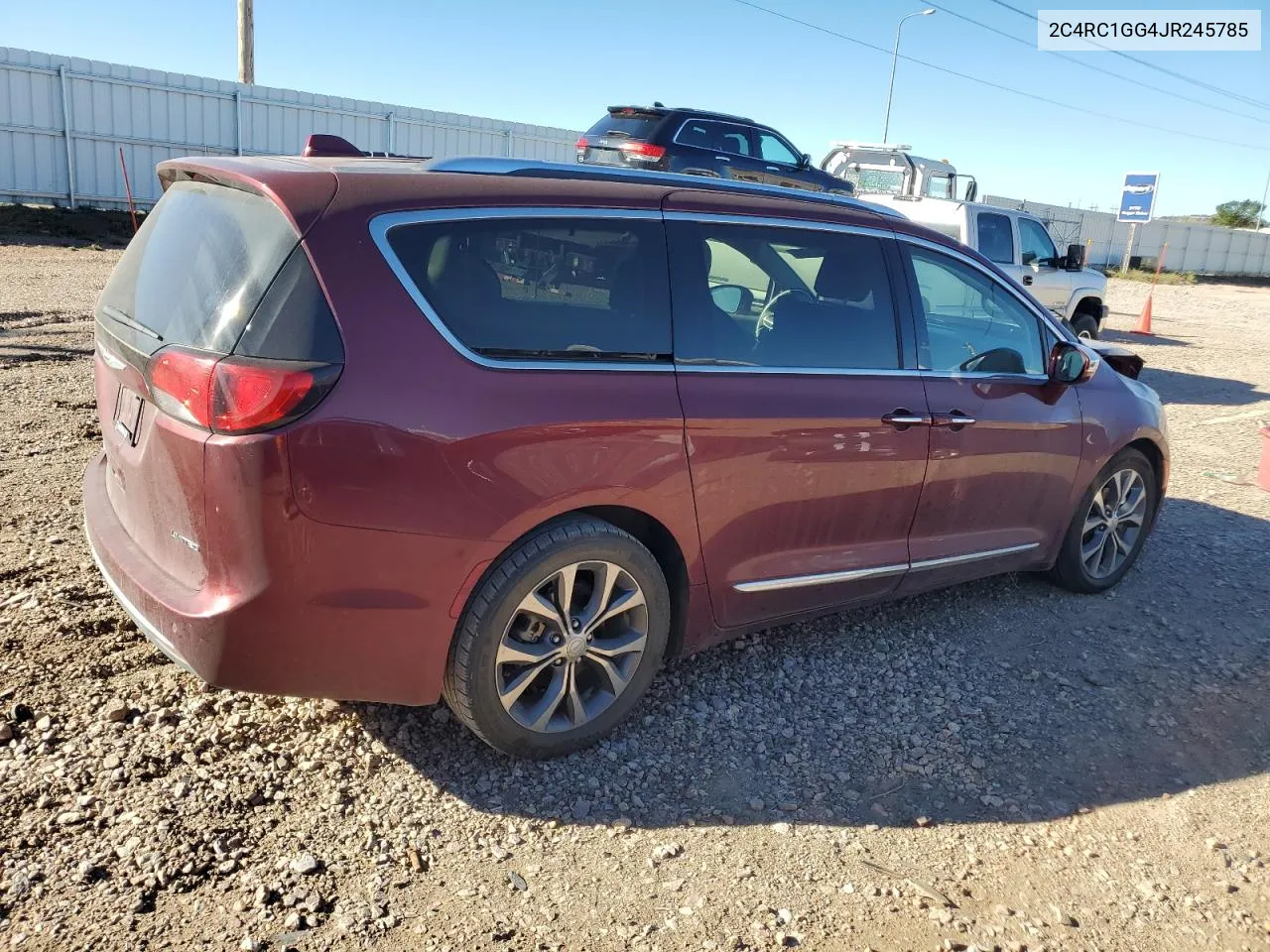 2018 Chrysler Pacifica Limited VIN: 2C4RC1GG4JR245785 Lot: 71651344