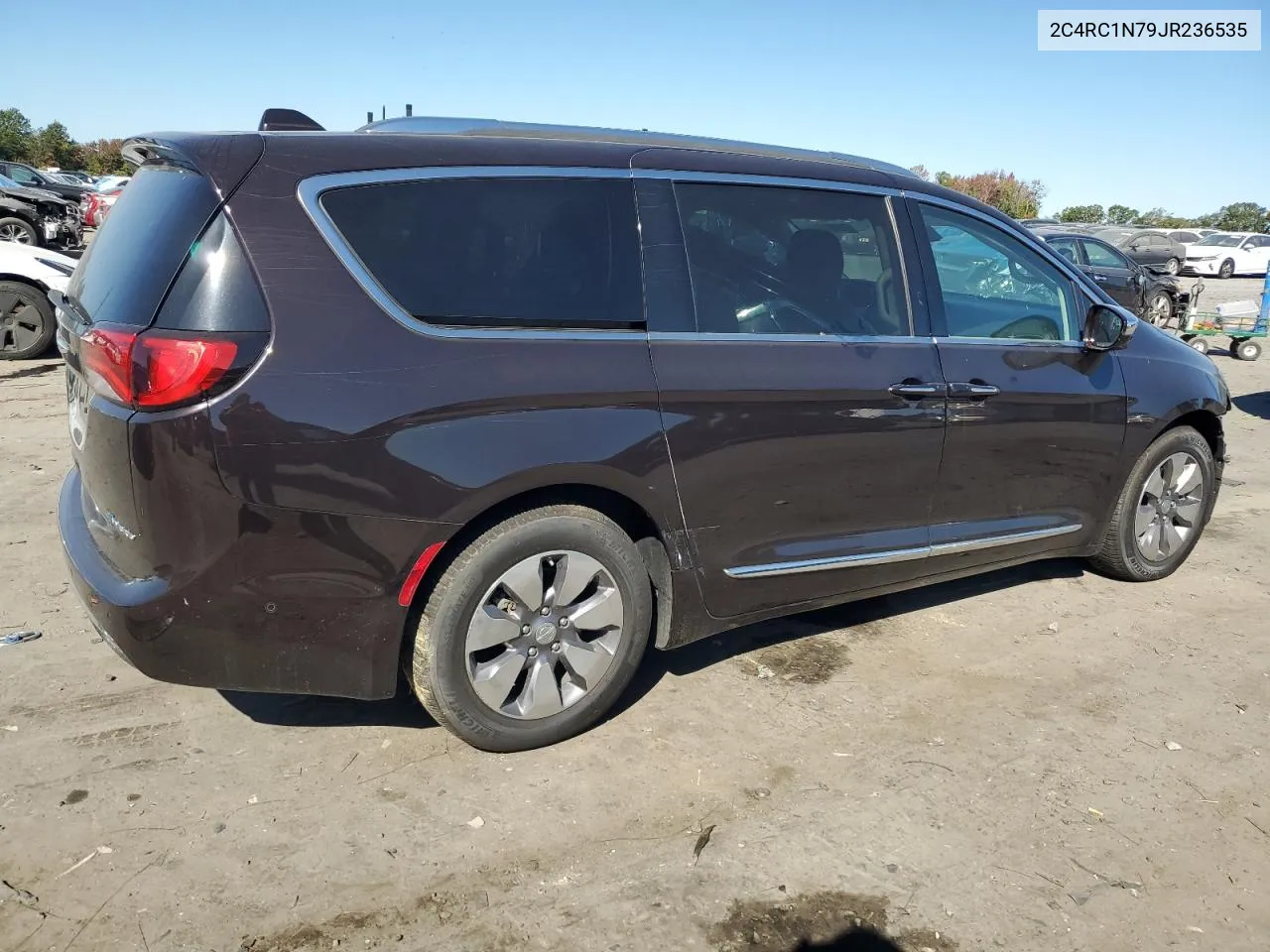 2018 Chrysler Pacifica Hybrid Limited VIN: 2C4RC1N79JR236535 Lot: 71791204