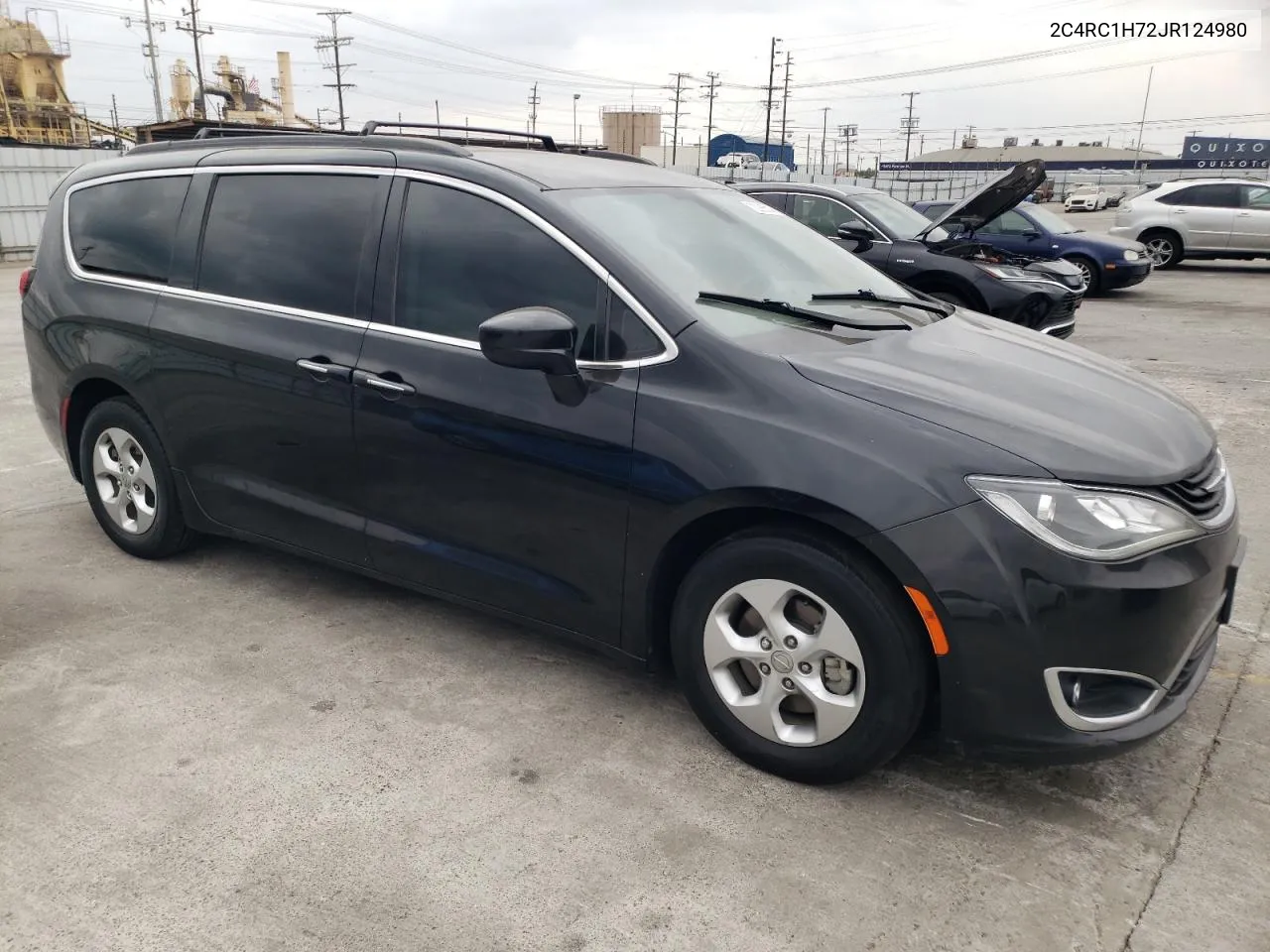 2018 Chrysler Pacifica Hybrid Touring Plus VIN: 2C4RC1H72JR124980 Lot: 72265314