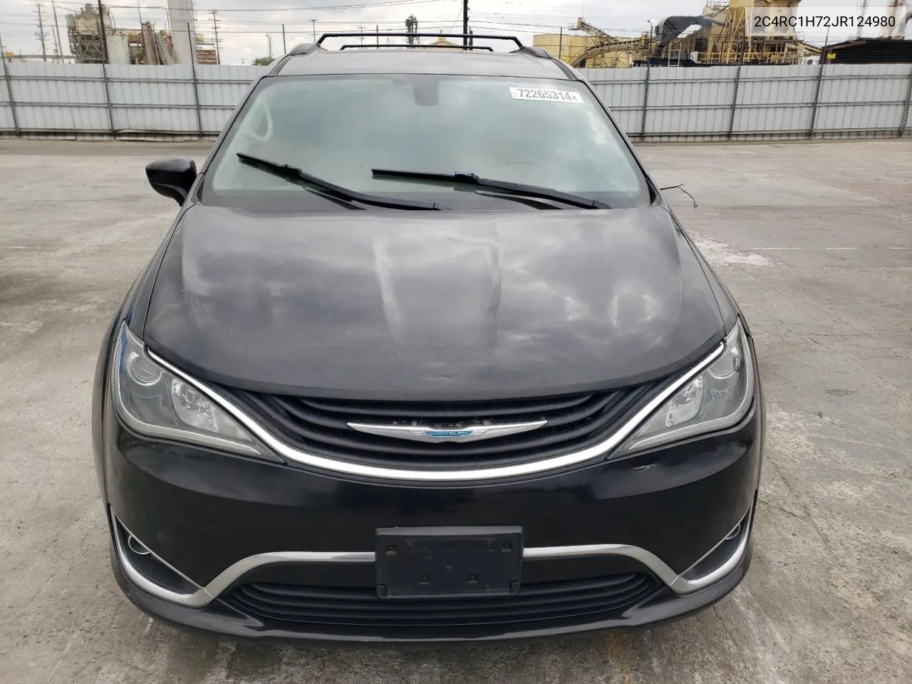 2018 Chrysler Pacifica Hybrid Touring Plus VIN: 2C4RC1H72JR124980 Lot: 72265314