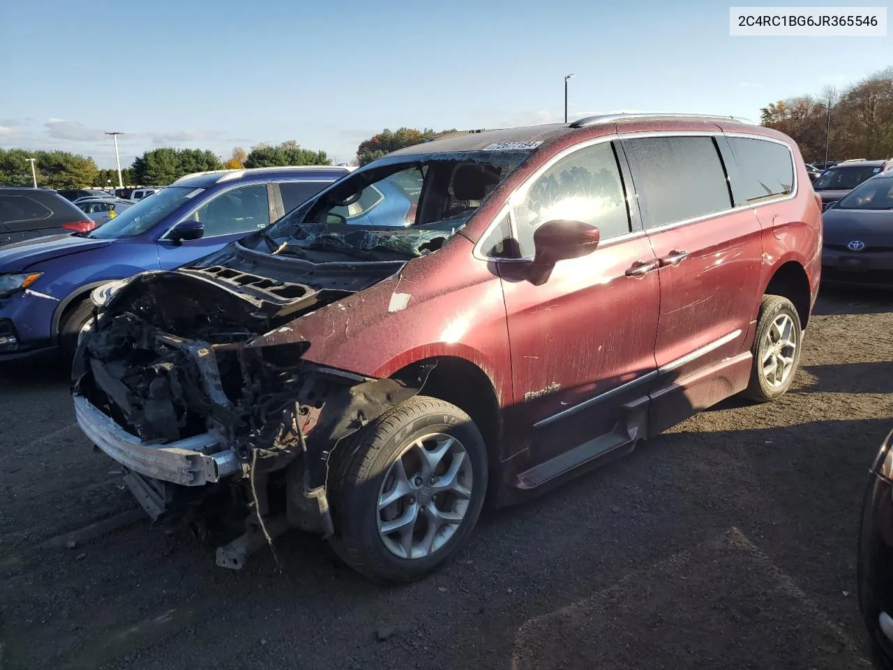 2018 Chrysler Pacifica Touring L VIN: 2C4RC1BG6JR365546 Lot: 72677194