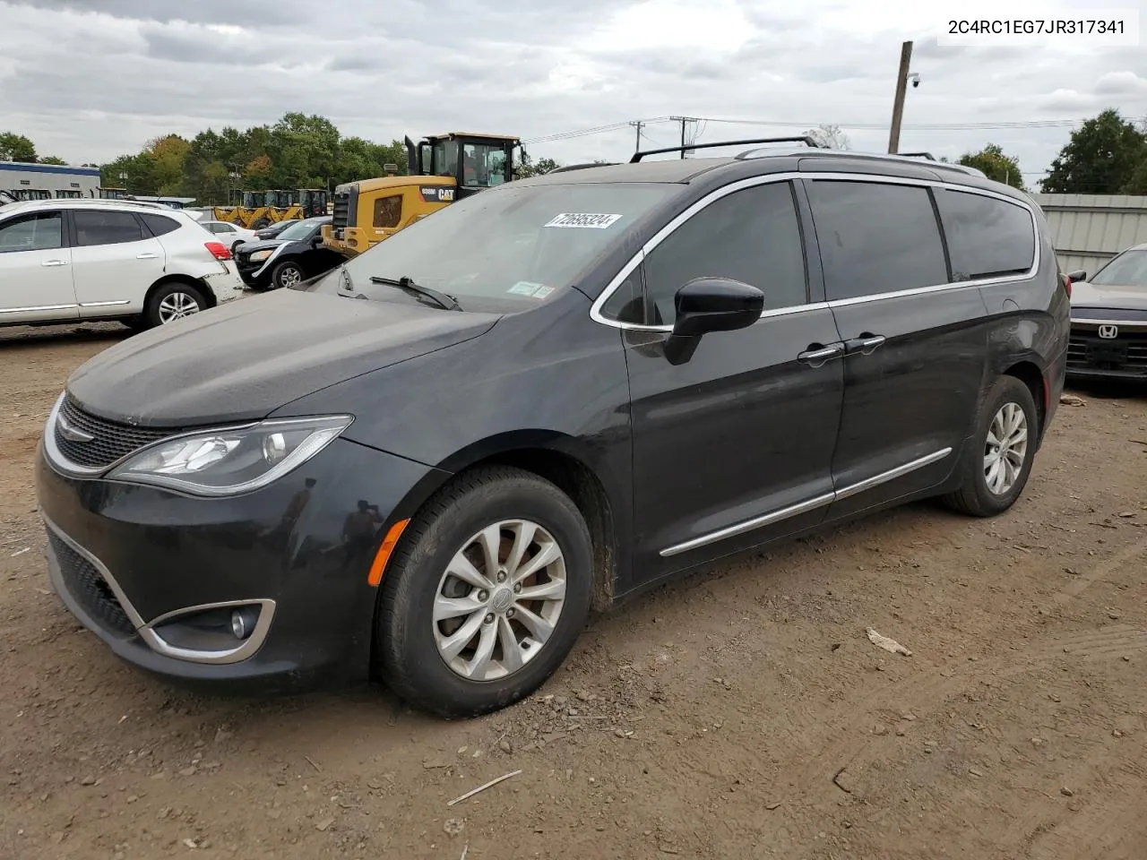 2018 Chrysler Pacifica Touring L Plus VIN: 2C4RC1EG7JR317341 Lot: 72695324