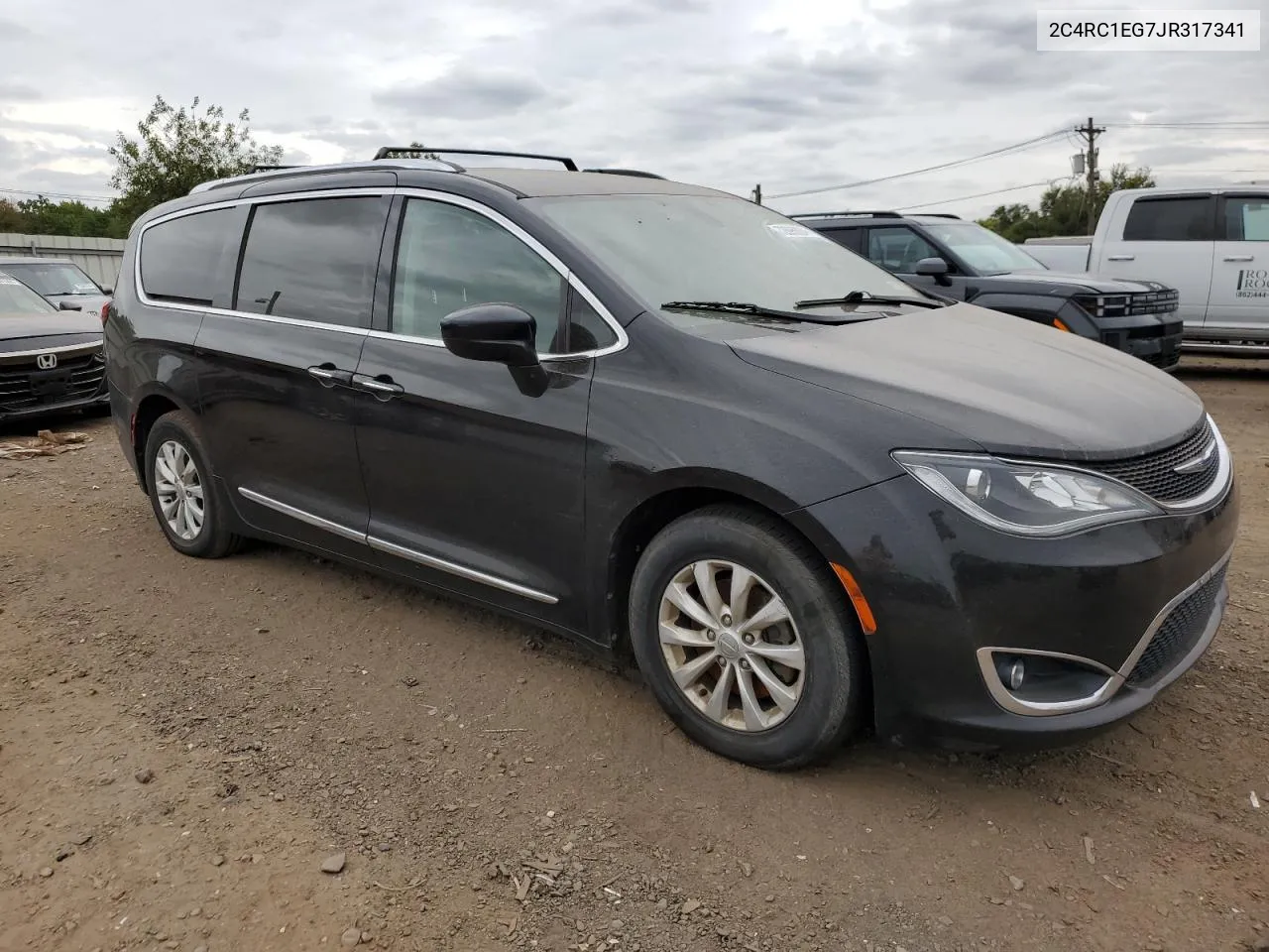 2018 Chrysler Pacifica Touring L Plus VIN: 2C4RC1EG7JR317341 Lot: 72695324