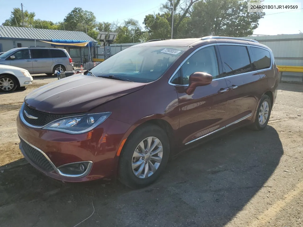 2018 Chrysler Pacifica Touring L VIN: 2C4RC1BG1JR149569 Lot: 72908524