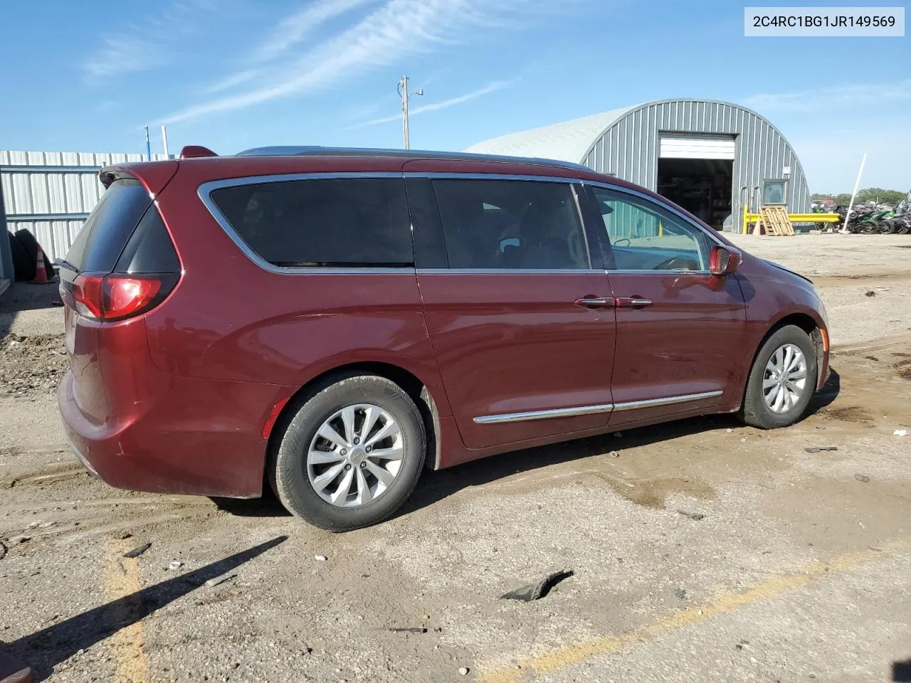 2018 Chrysler Pacifica Touring L VIN: 2C4RC1BG1JR149569 Lot: 72908524