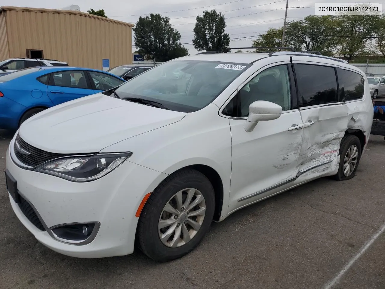 2018 Chrysler Pacifica Touring L VIN: 2C4RC1BG8JR142473 Lot: 73109374