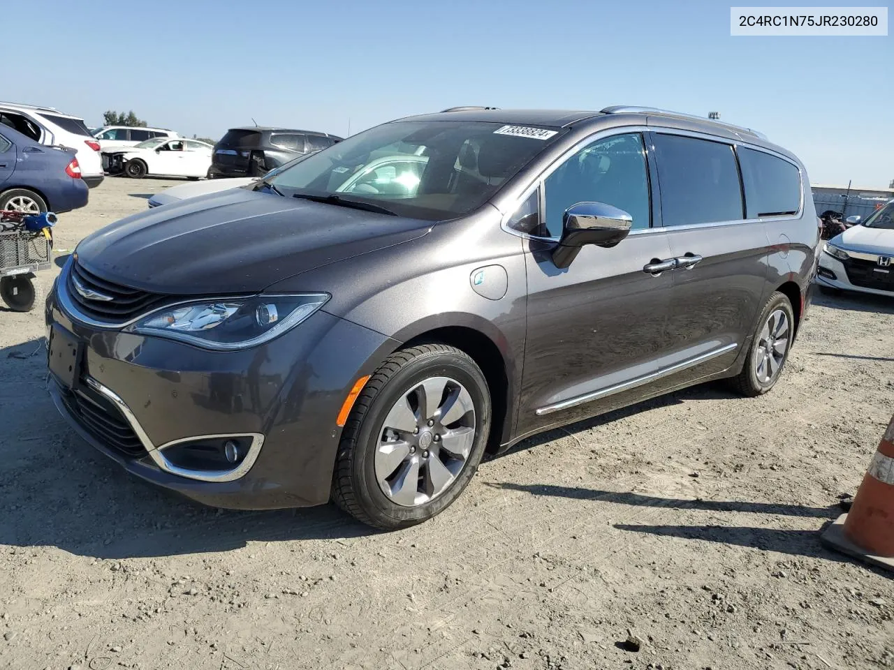 2018 Chrysler Pacifica Hybrid Limited VIN: 2C4RC1N75JR230280 Lot: 73338824