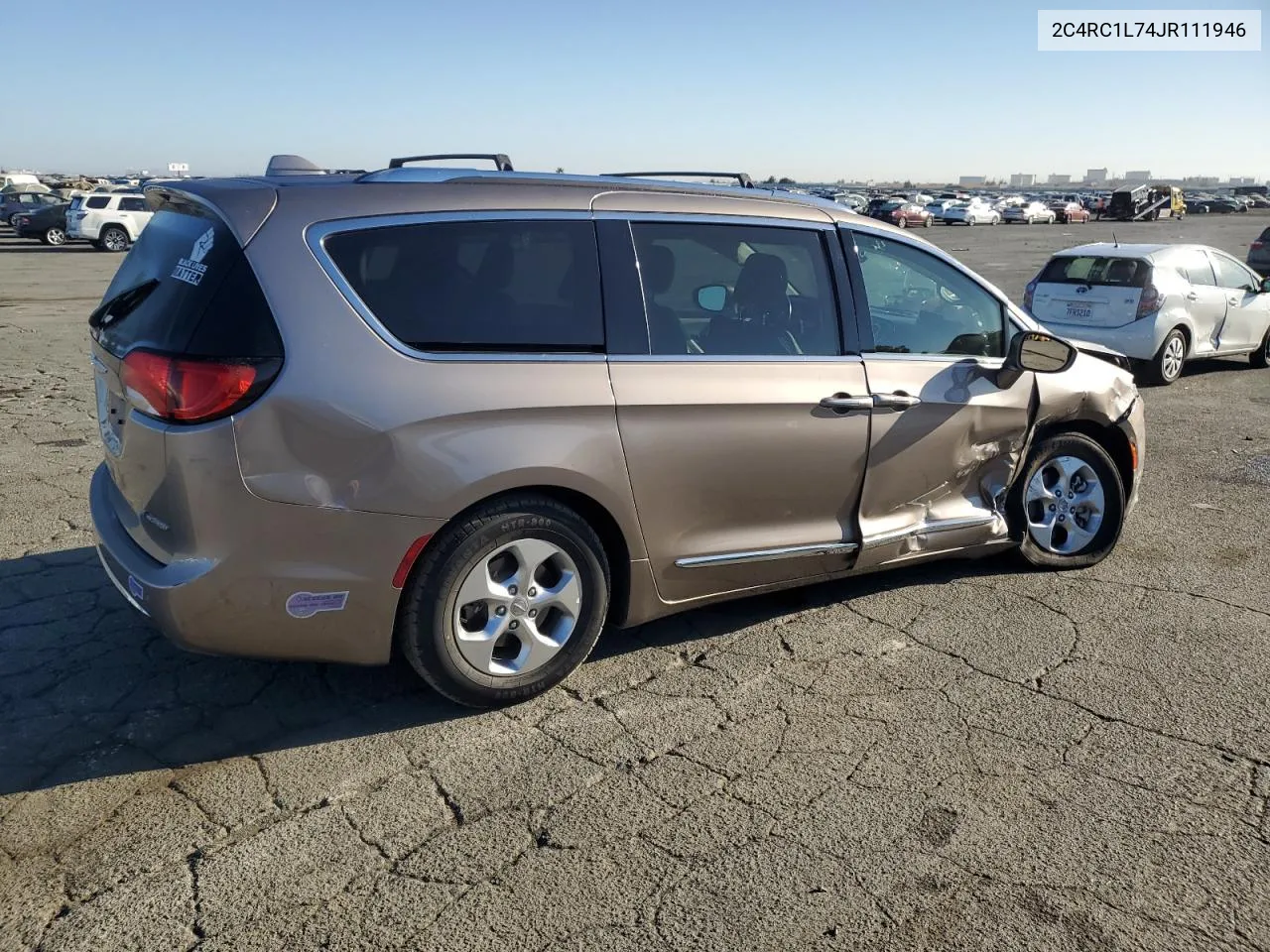 2018 Chrysler Pacifica Hybrid Touring L VIN: 2C4RC1L74JR111946 Lot: 73394334