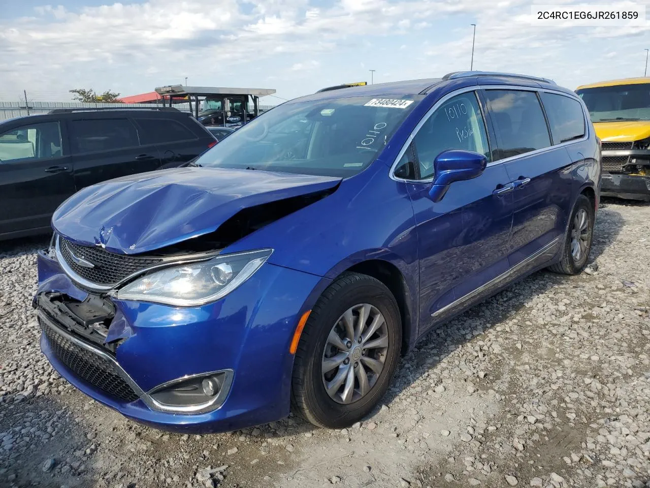 2018 Chrysler Pacifica Touring L Plus VIN: 2C4RC1EG6JR261859 Lot: 73480424