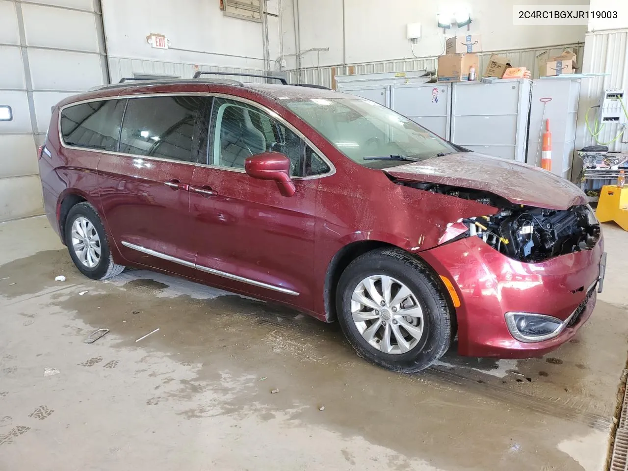 2018 Chrysler Pacifica Touring L VIN: 2C4RC1BGXJR119003 Lot: 73822464