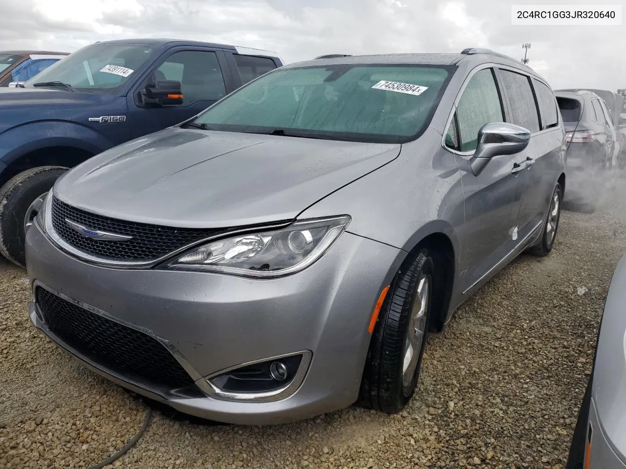 2018 Chrysler Pacifica Limited VIN: 2C4RC1GG3JR320640 Lot: 74530984