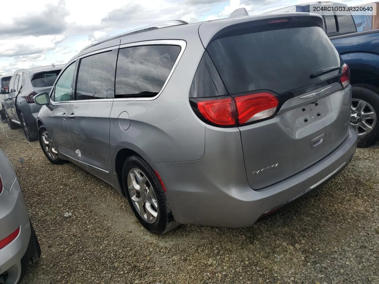 2018 Chrysler Pacifica Limited VIN: 2C4RC1GG3JR320640 Lot: 74530984