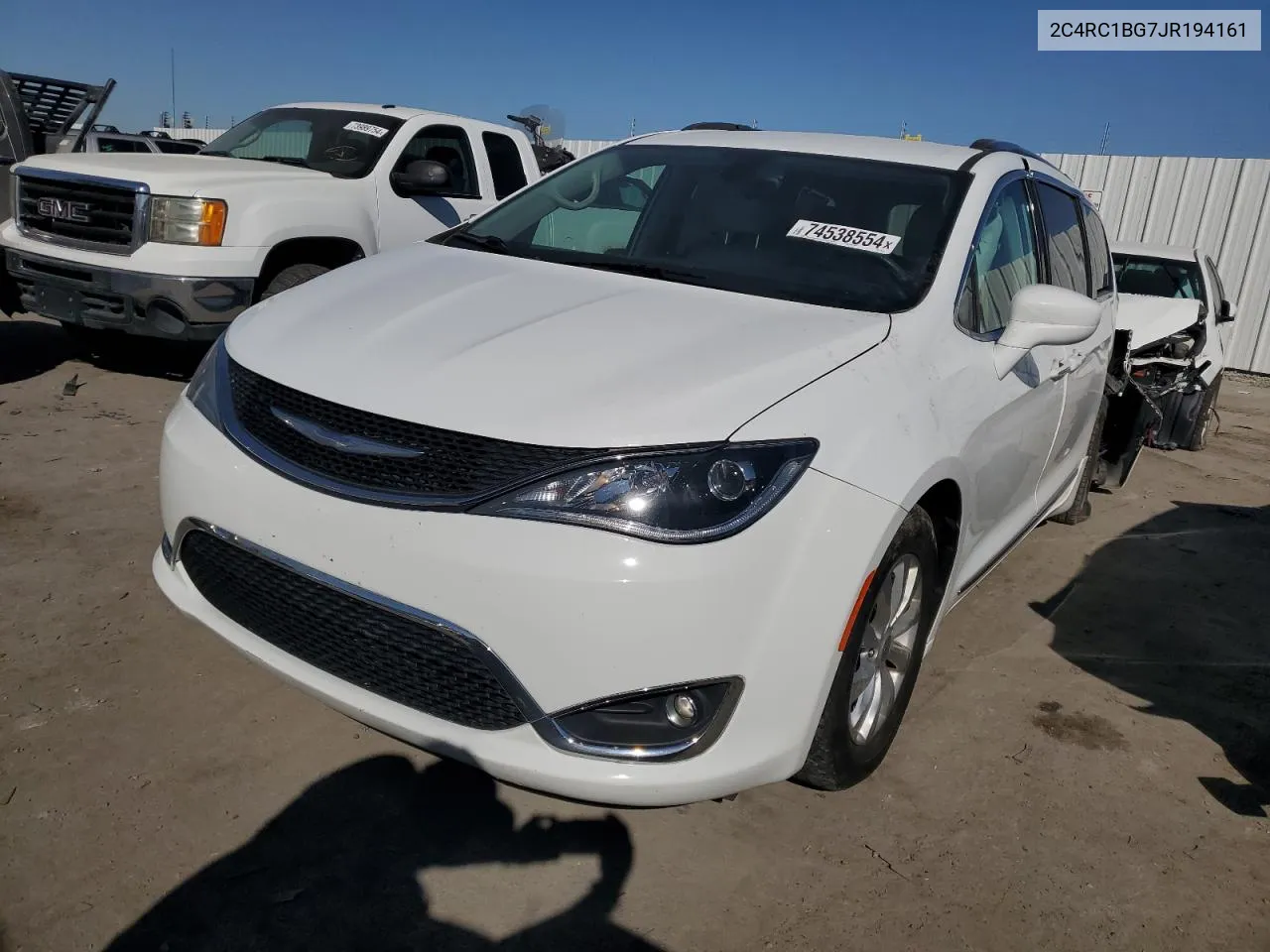 2018 Chrysler Pacifica Touring L VIN: 2C4RC1BG7JR194161 Lot: 74538554