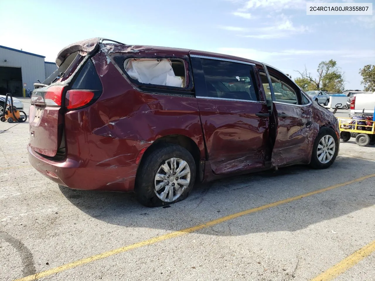 2018 Chrysler Pacifica L VIN: 2C4RC1AG0JR355807 Lot: 75338204