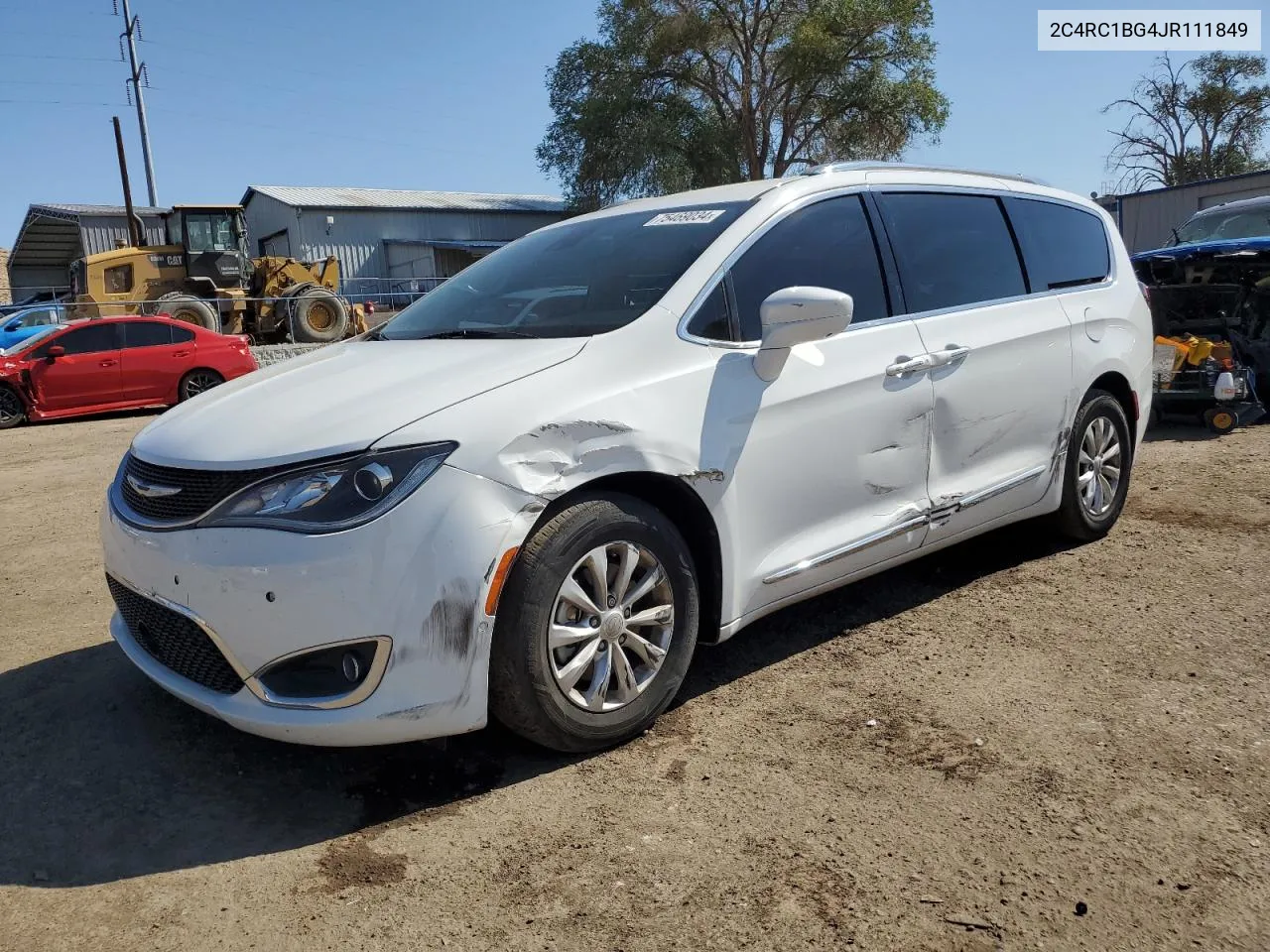 2018 Chrysler Pacifica Touring L VIN: 2C4RC1BG4JR111849 Lot: 75469034