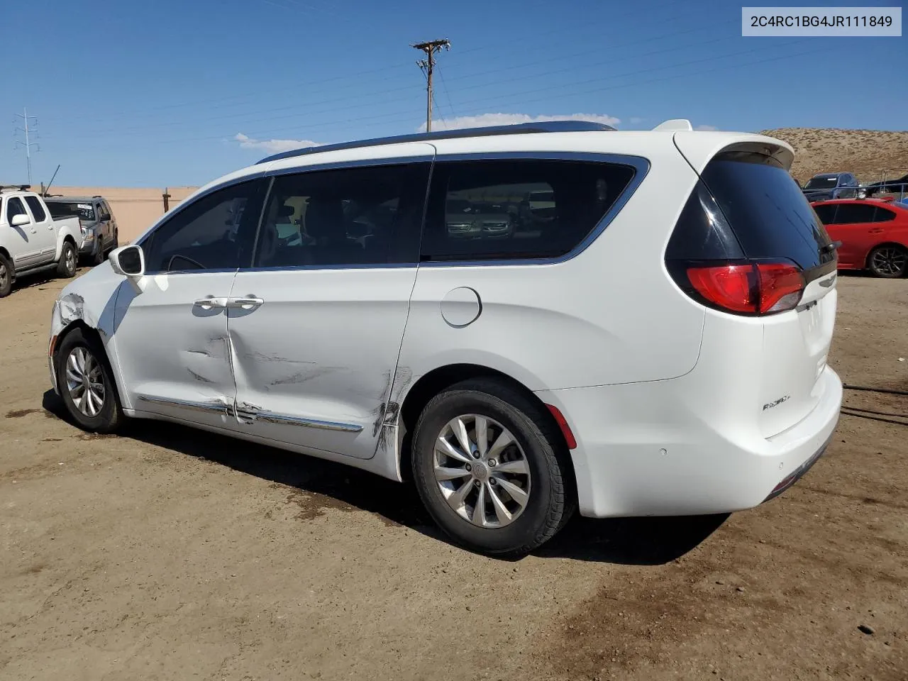 2018 Chrysler Pacifica Touring L VIN: 2C4RC1BG4JR111849 Lot: 75469034