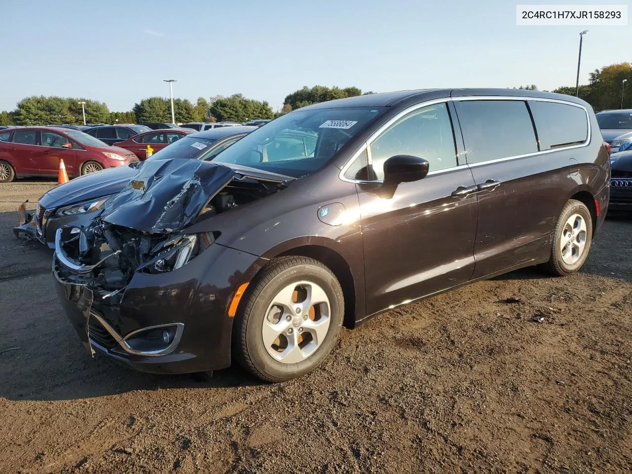 2018 Chrysler Pacifica Hybrid Touring Plus VIN: 2C4RC1H7XJR158293 Lot: 75588064