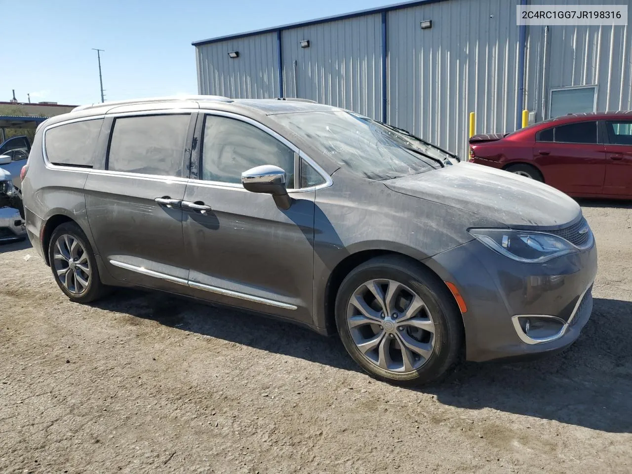 2018 Chrysler Pacifica Limited VIN: 2C4RC1GG7JR198316 Lot: 75928994