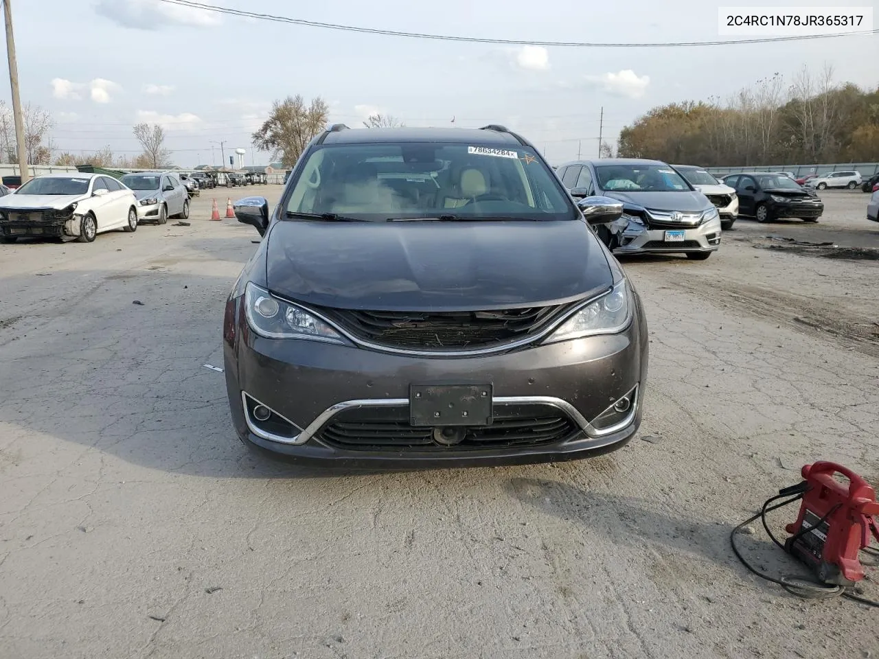 2018 Chrysler Pacifica Hybrid Limited VIN: 2C4RC1N78JR365317 Lot: 78634284