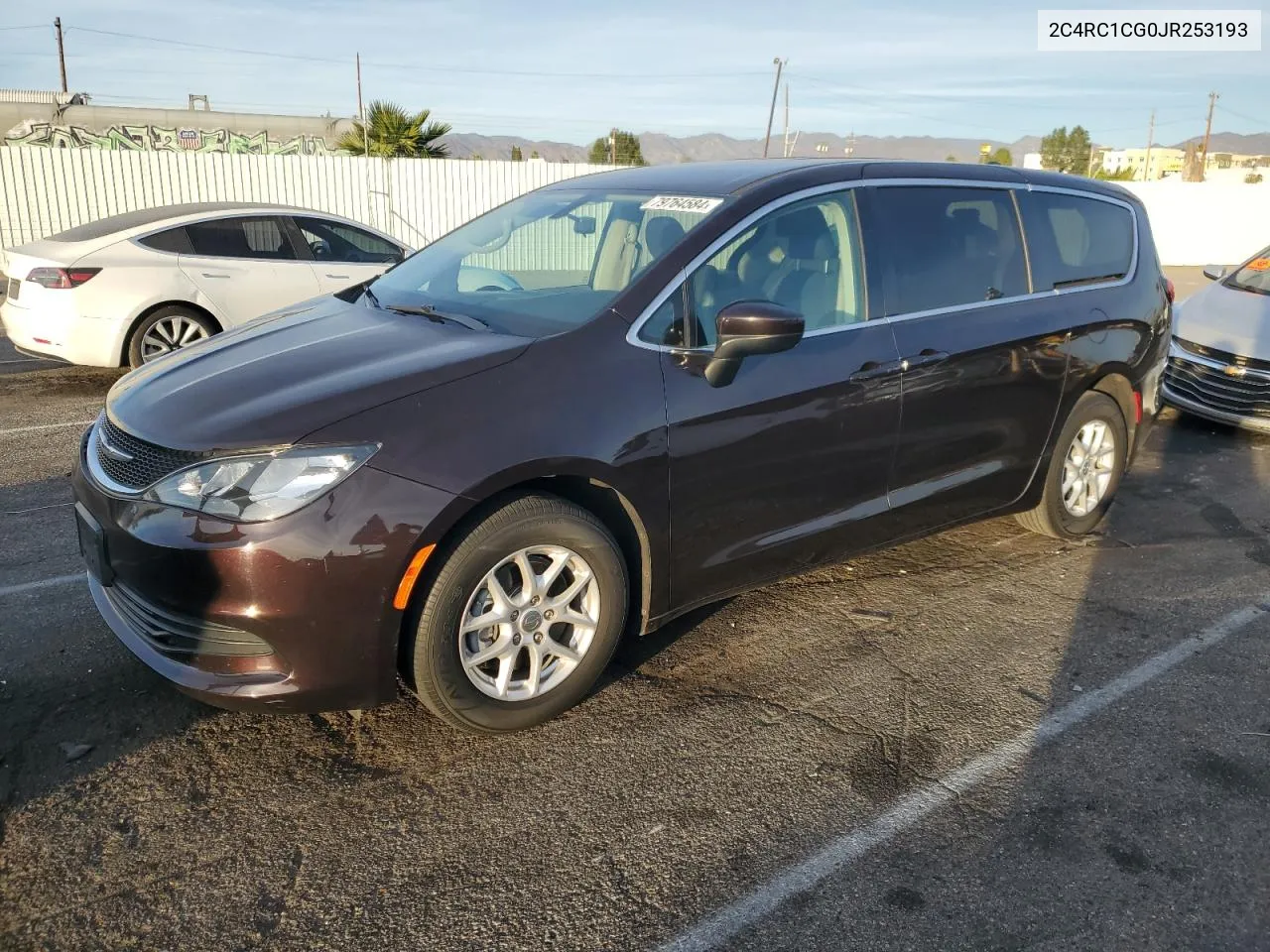 2018 Chrysler Pacifica Lx VIN: 2C4RC1CG0JR253193 Lot: 79764584